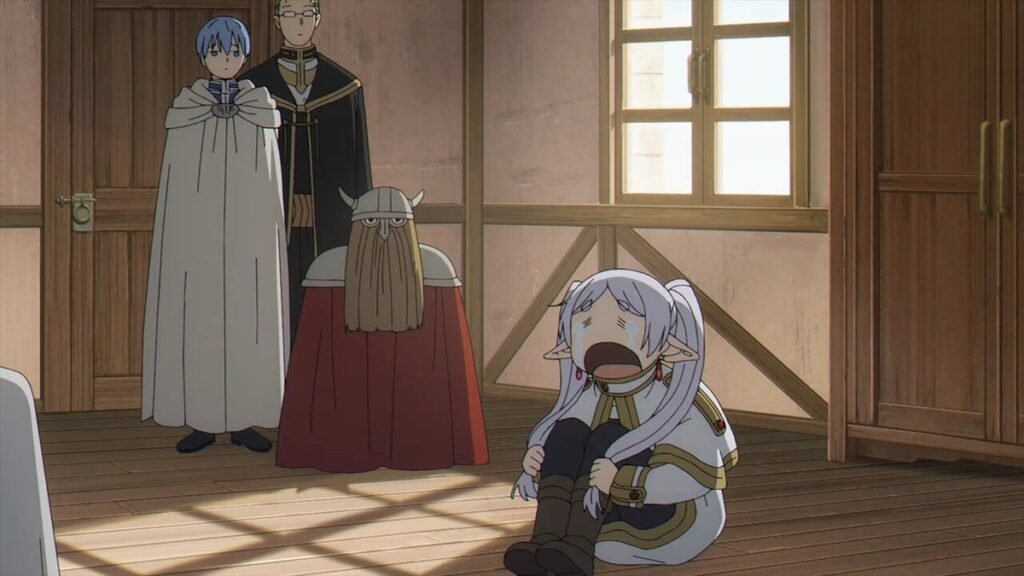 A lendária birra de frieren que abalou ate os heróis .