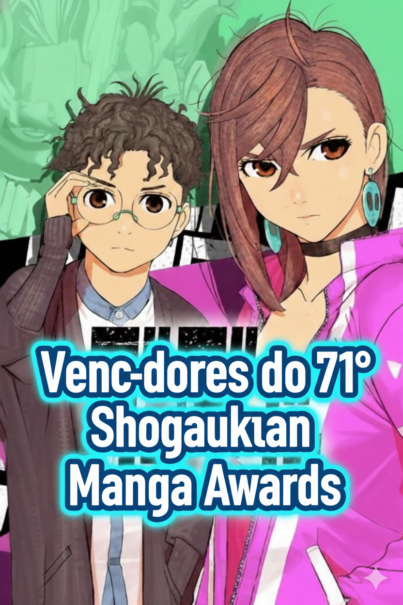 Confira os Grandes Vencedores do 71º Shogakukan Manga Awards!