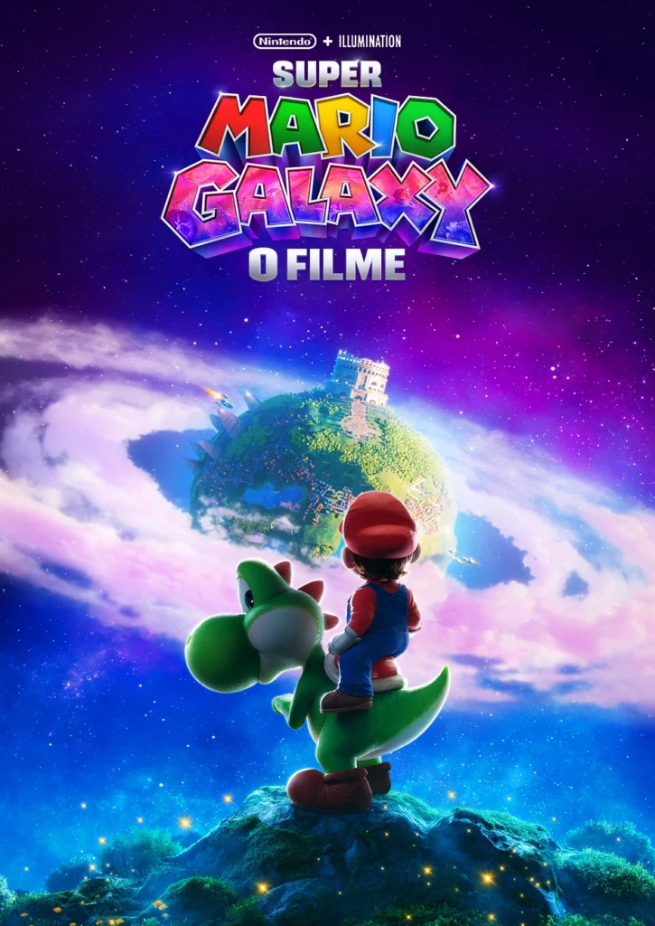 Trailer do filme Super Mario Galaxy com revelação de Yoshi.