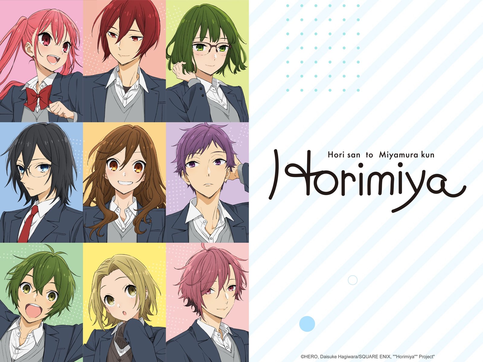 anime de romance horimiya