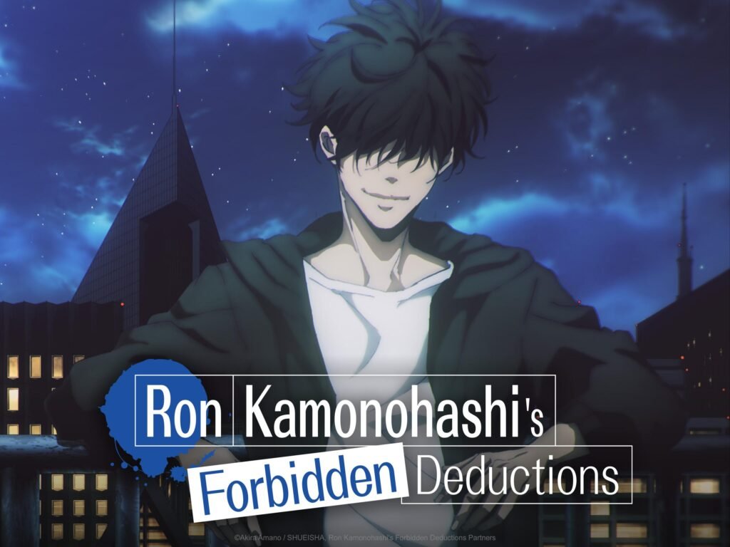 ANIME DE MISTERIO E DEDUÇÃO ron kamonohashi's forbidden deductions