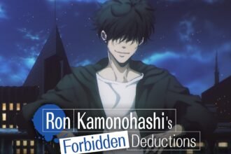 ANIME DE MISTERIO E DEDUÇÃO ron kamonohashi's forbidden deductions