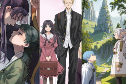 Casais de Anime de romance e diferença de altura