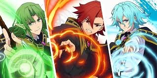 anime de magia e luta wistoria