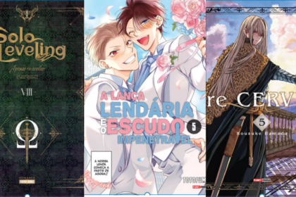 A editora Panini divulgou oficialmente as capas nacionais dos mangás que chegam em abril de 2026