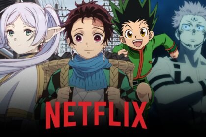 A Netflix destronou a Crunchyroll como a plataforma de streaming de animes mais usada nos EUA e em outros 6 países!